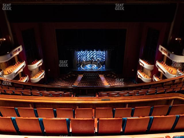 Seating view for Au-Rene Theater at the Broward Center Section Balcony Center