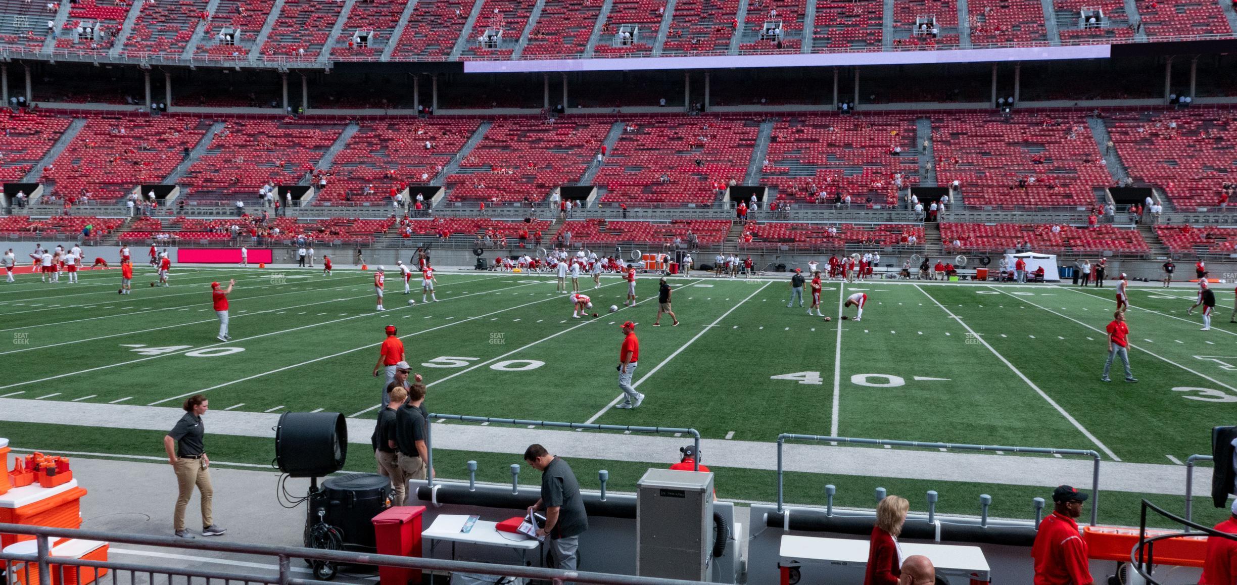 Seating view for Ohio Stadium Section 21 Aa