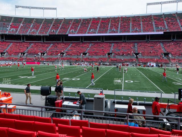 Seating view for Ohio Stadium Section 21 Aa