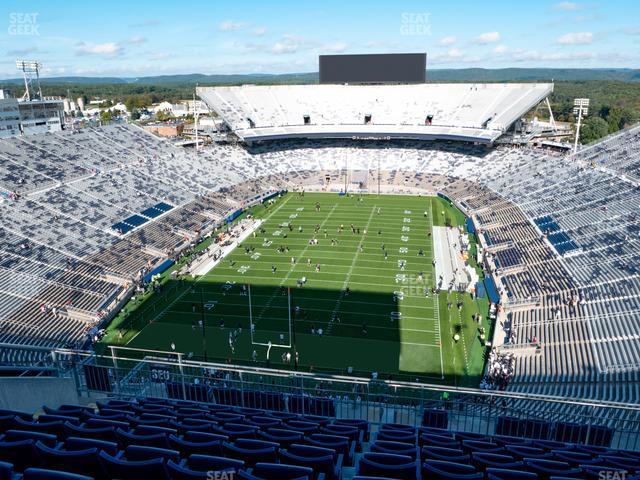 Seating view for Beaver Stadium Section South D Upper