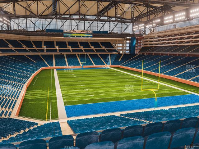 Seating view for Ford Field Section 241