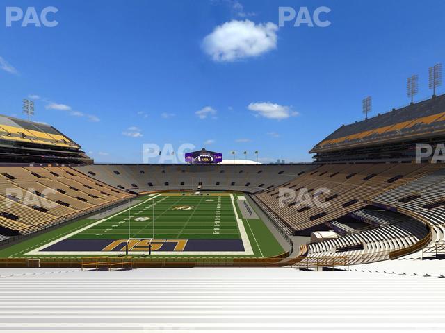 Seating view for Tiger Stadium Section 416