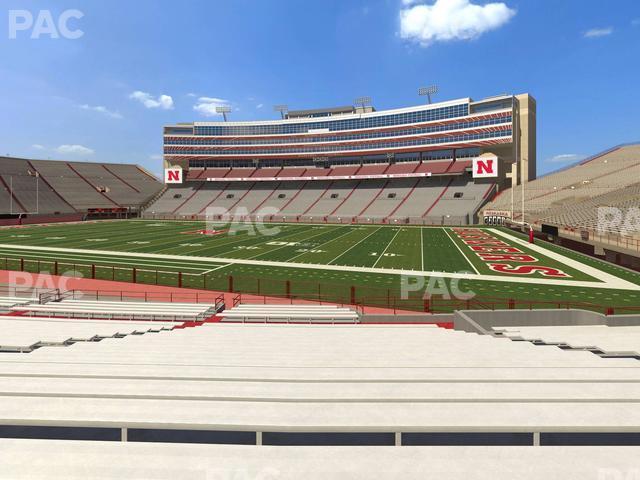 Seating view for Memorial Stadium Nebraska Section 2