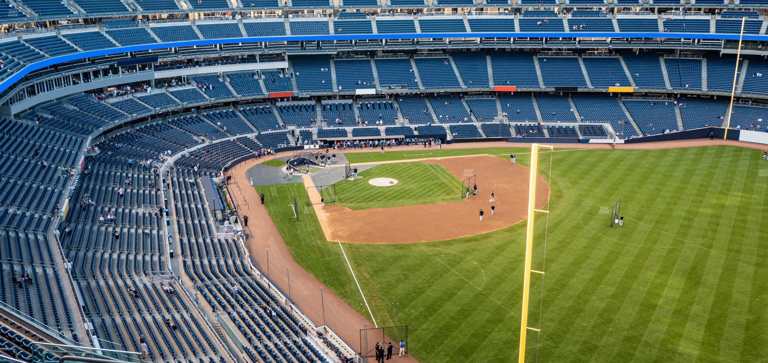 Seating view for Yankee Stadium Section Grandstand Level 407 B