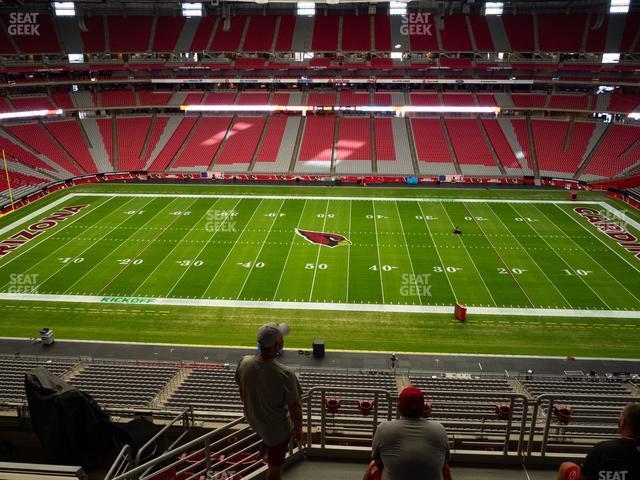 Seating view for State Farm Stadium Section Ring Of Honor Wc 412