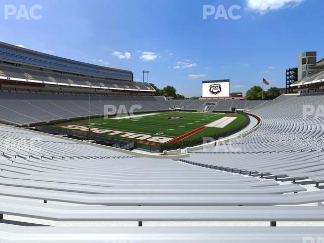 Seating view for Sanford Stadium Section 115