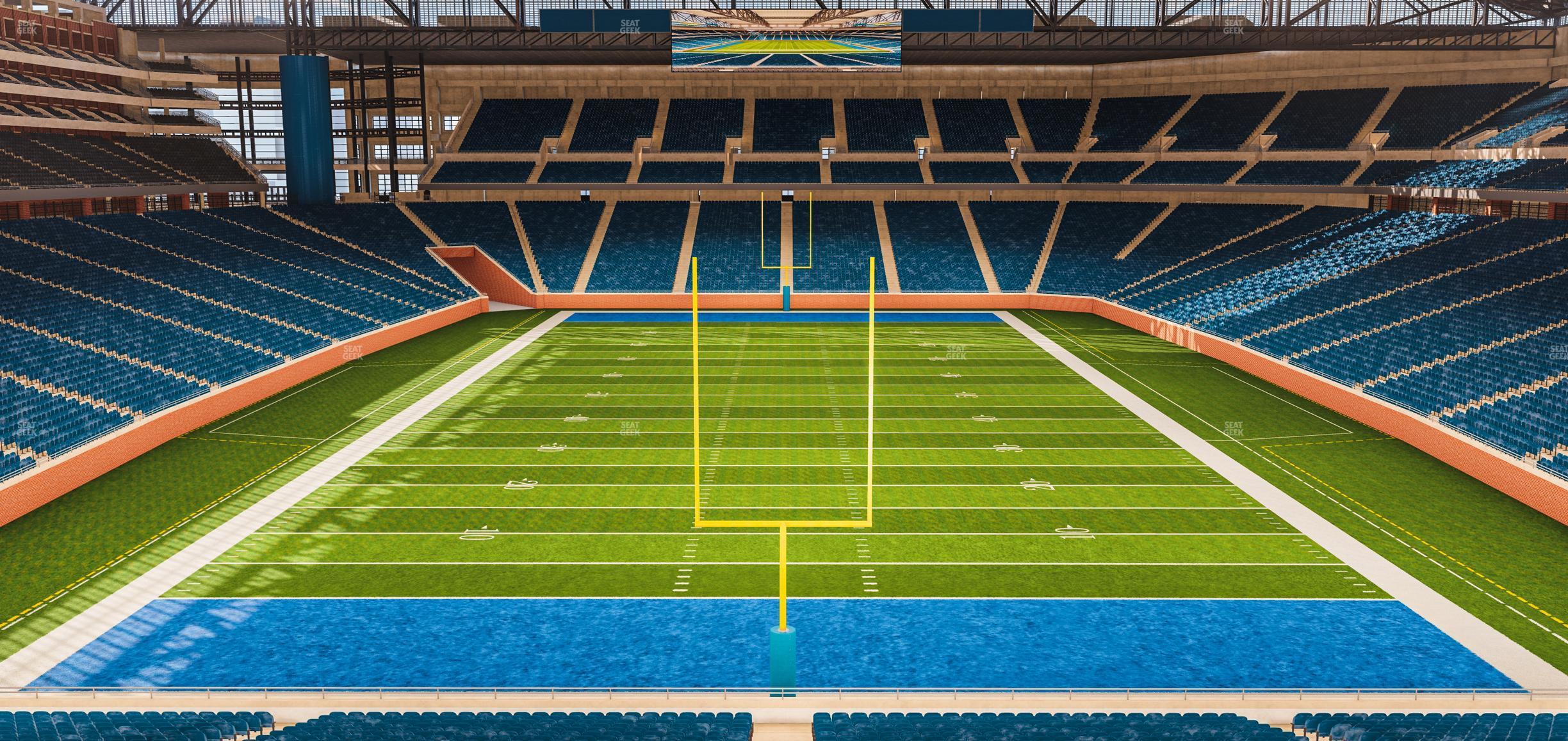 Seating view for Ford Field Section 218