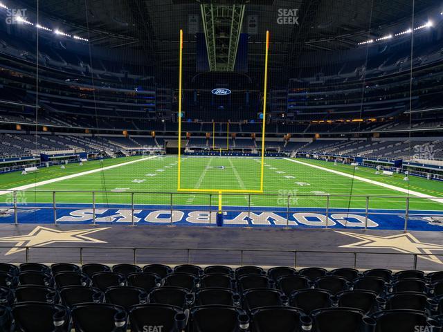 Seating view for AT&T Stadium Section 123