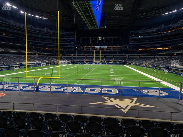 Seating view for AT&T Stadium Section 147