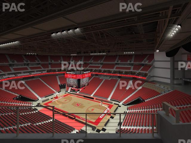 Seating view for Pinnacle Bank Arena Section 301