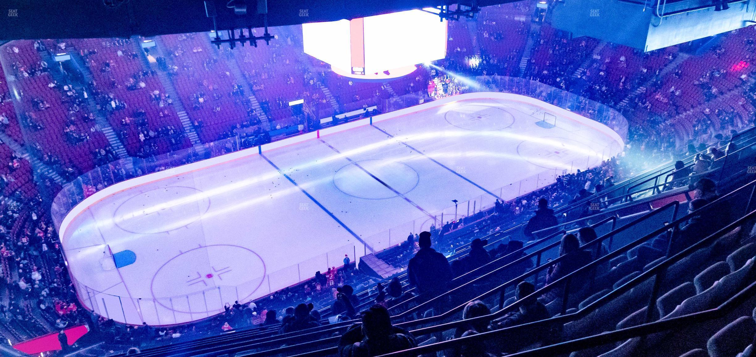 Seating view for Centre Bell Section 422