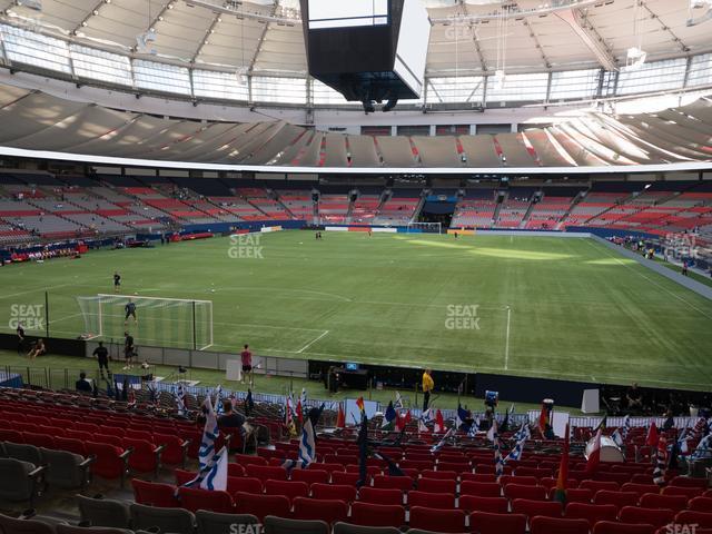 Seating view for BC Place Stadium Section 252