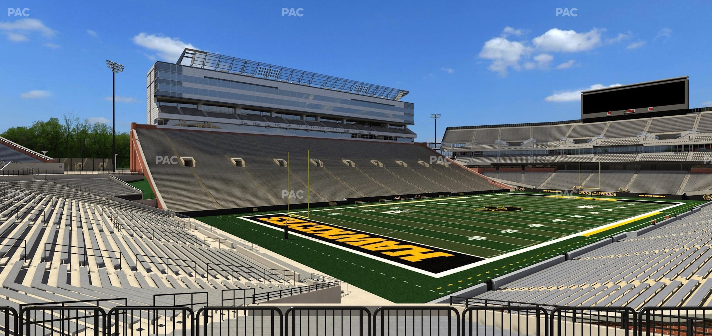 Seating view for Kinnick Stadium Section 111