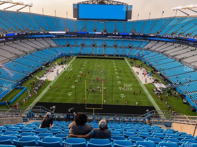 Seating view for Bank of America Stadium Section 528