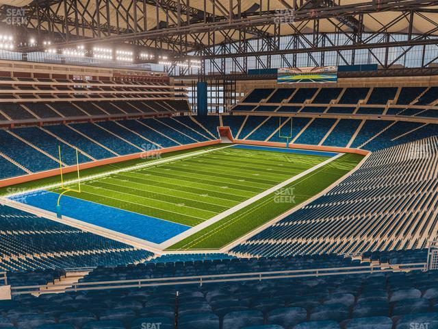 Seating view for Ford Field Section 323