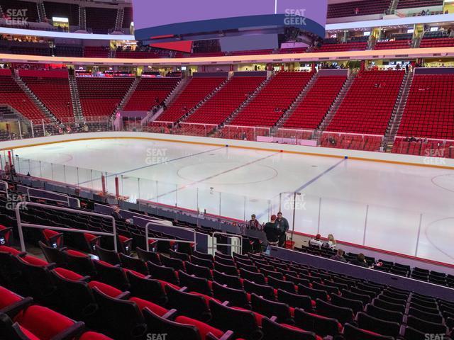 Seating view for Lenovo Center Section 102