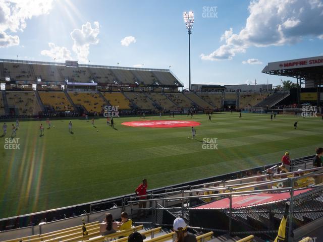 Seating view for Historic Crew Stadium Section 109