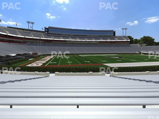 Seating view for Sanford Stadium Section 110