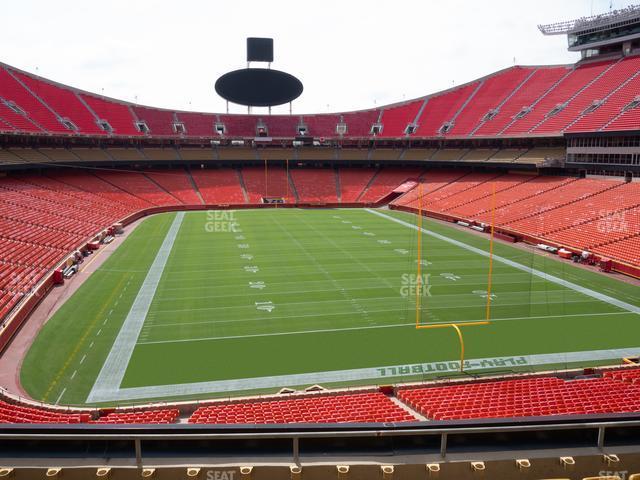 Seating view for GEHA Field at Arrowhead Stadium Section 237