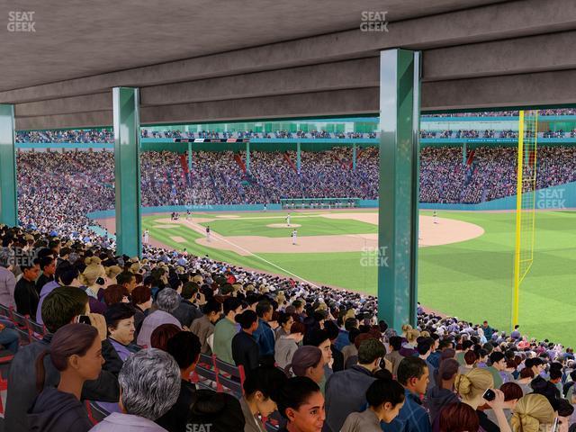 Seating view for Fenway Park Section Hornitos Right Field Cantina 6