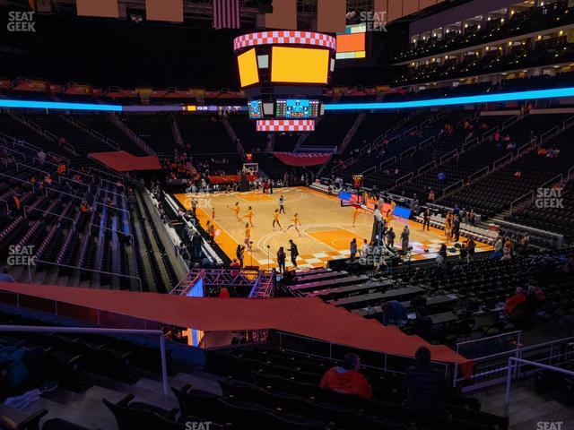 Seating view for Thompson-Boling Arena at Food City Center Section 115