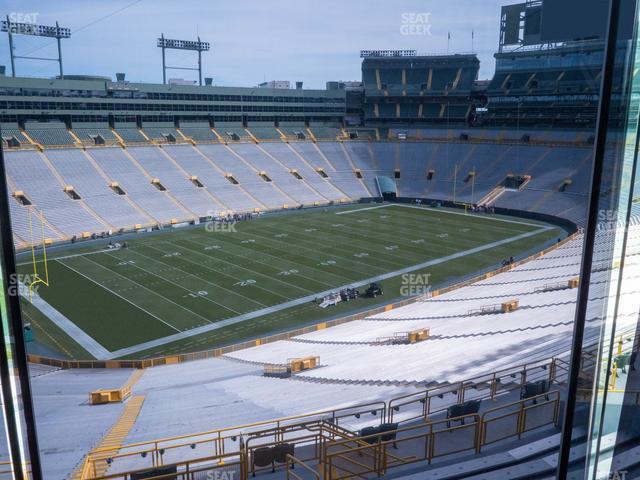 Seating view for Lambeau Field Section 470