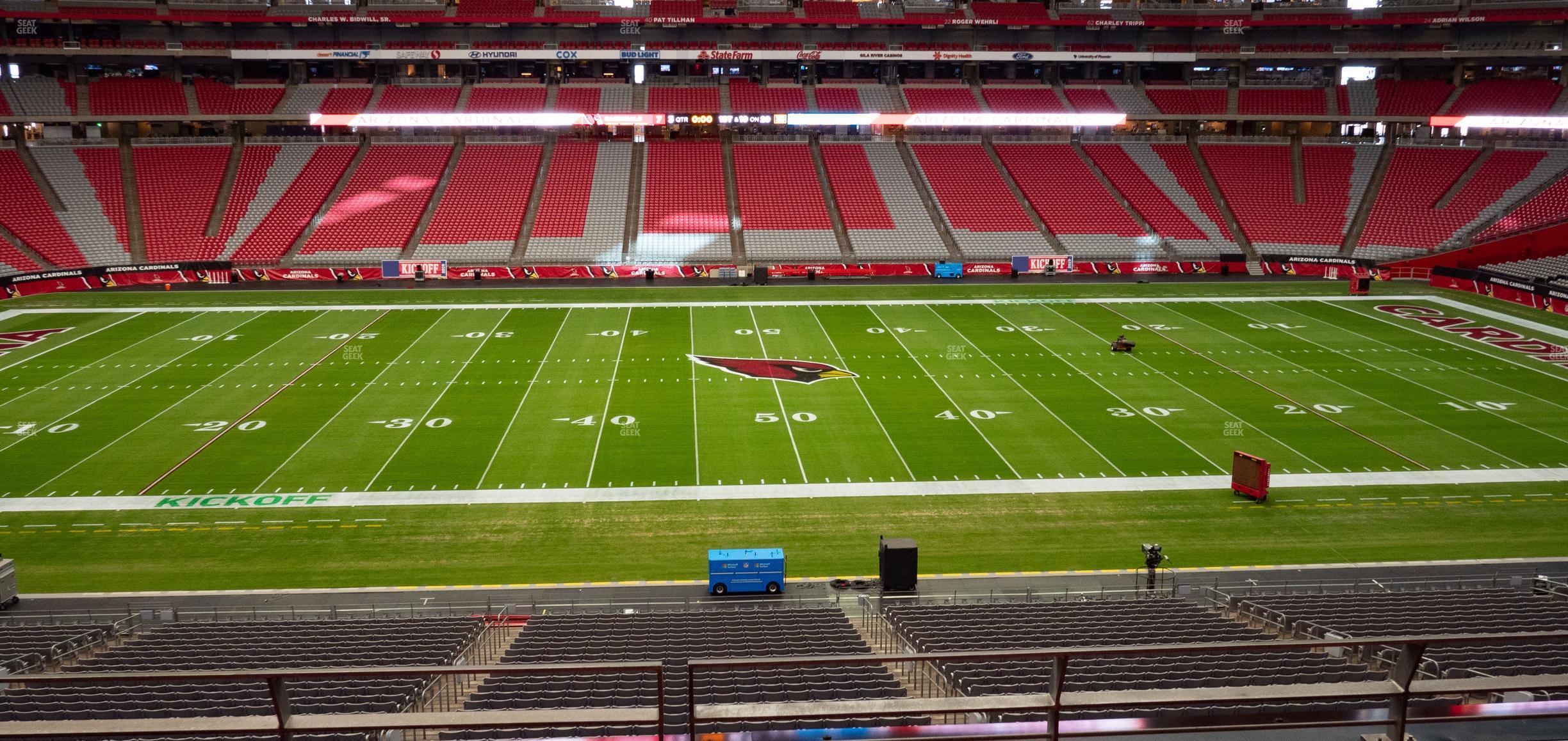 Seating view for State Farm Stadium Section 212