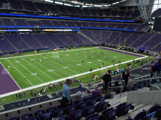 Seating view for U.S. Bank Stadium Section 239