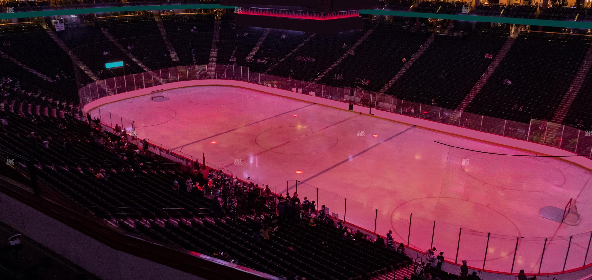 Seating view for Xcel Energy Center Section Club 22