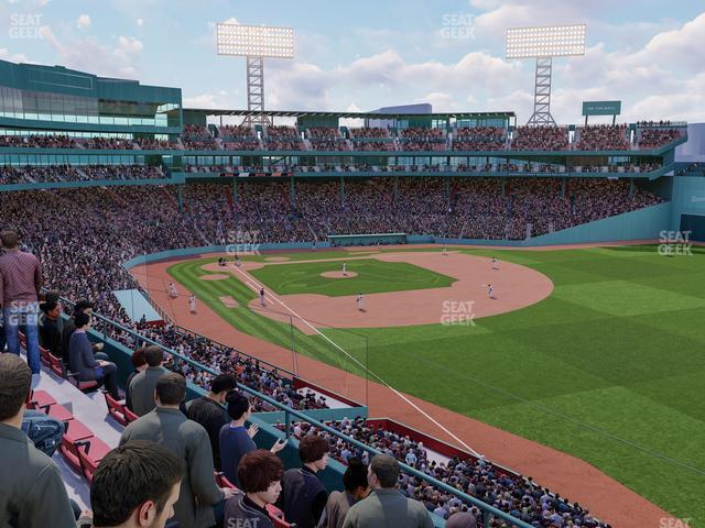 Seating view for Fenway Park Section Right Field Roof Box 29