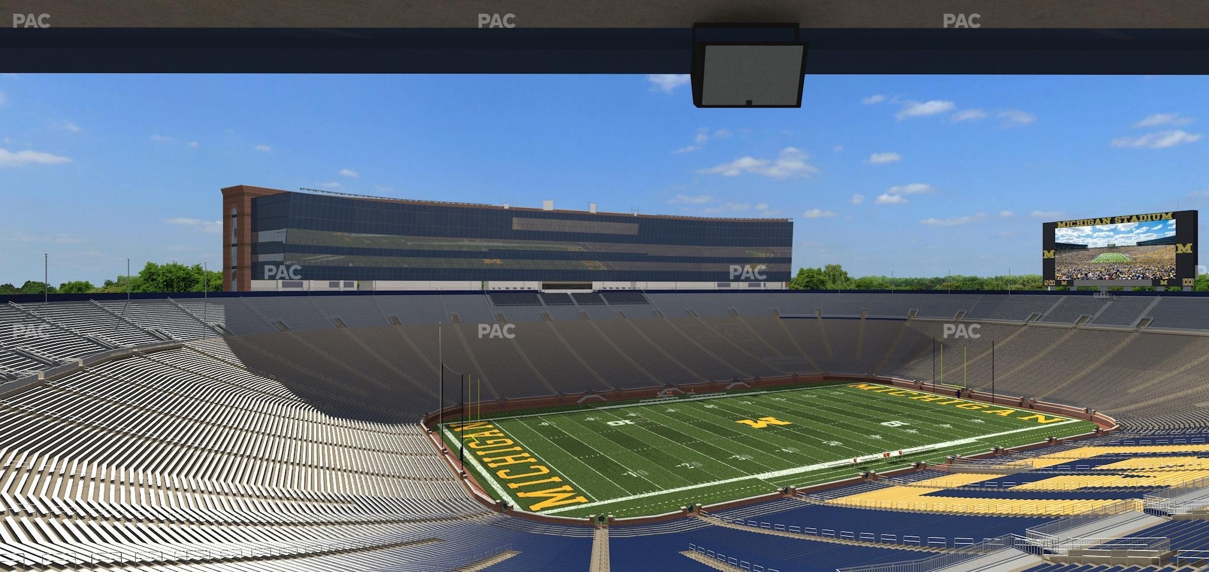 Seating view for Michigan Stadium Section 302