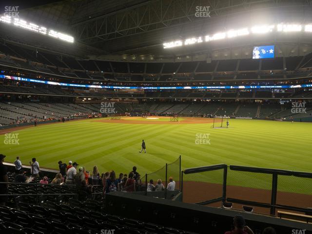 Seating view for Minute Maid Park Section 155