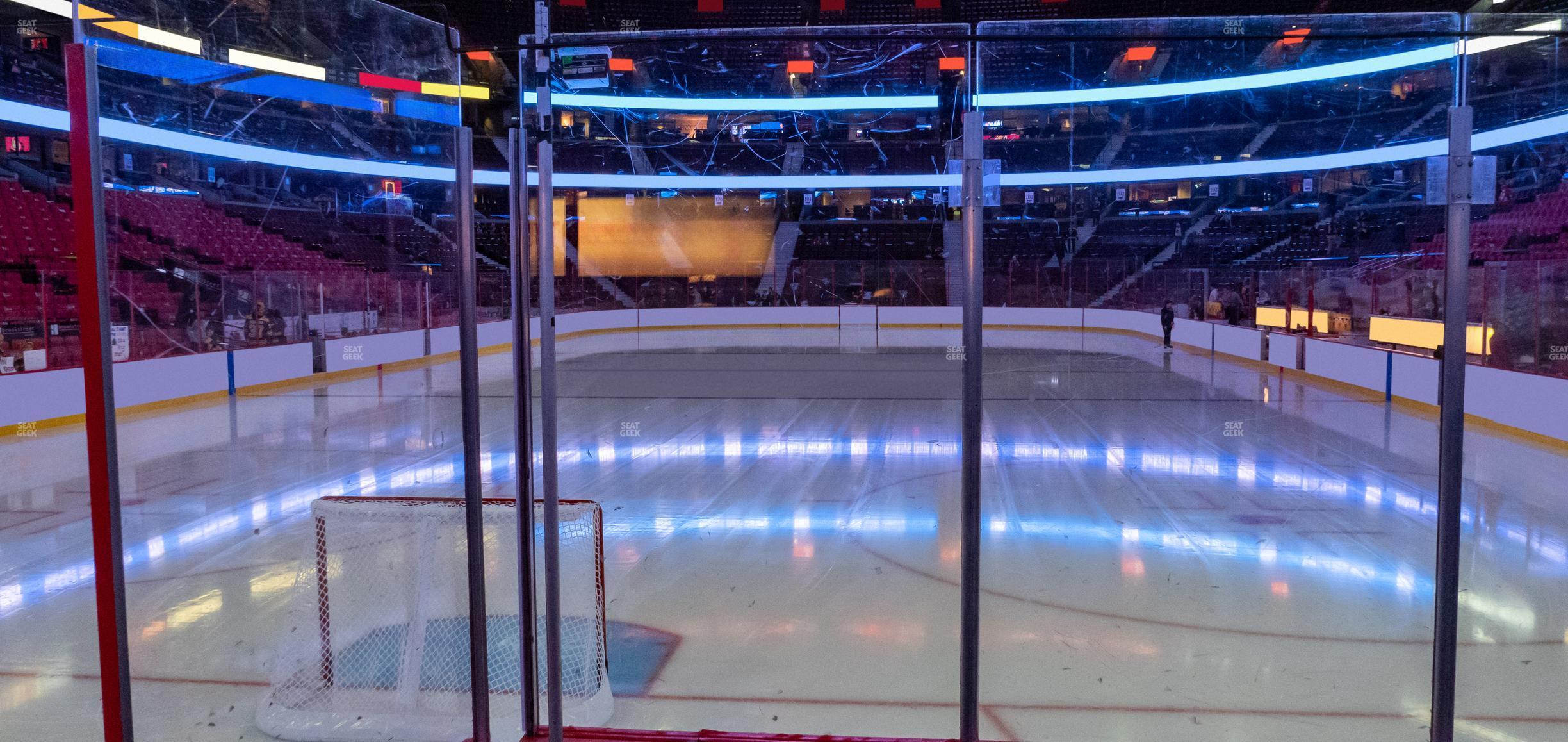 Seating view for Canadian Tire Centre Section 111