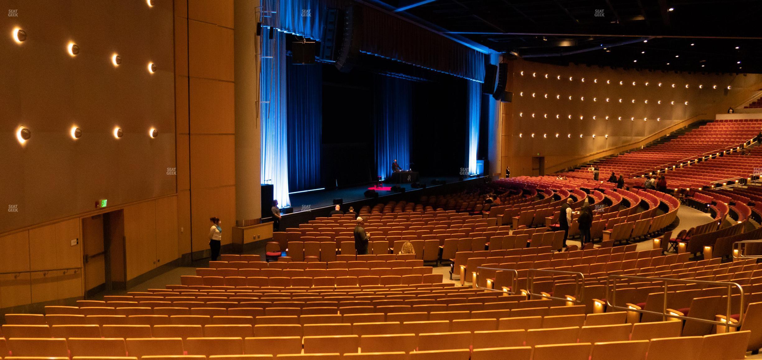 Seating view for Bellco Theatre Section Orchestra 1