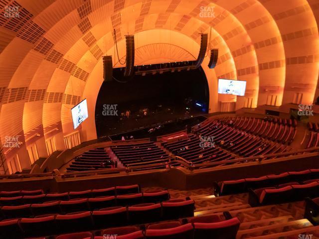 Seating view for Radio City Music Hall Section Third Mezzanine 7