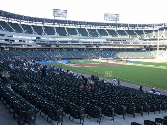 Seating view for Guaranteed Rate Field Section 112