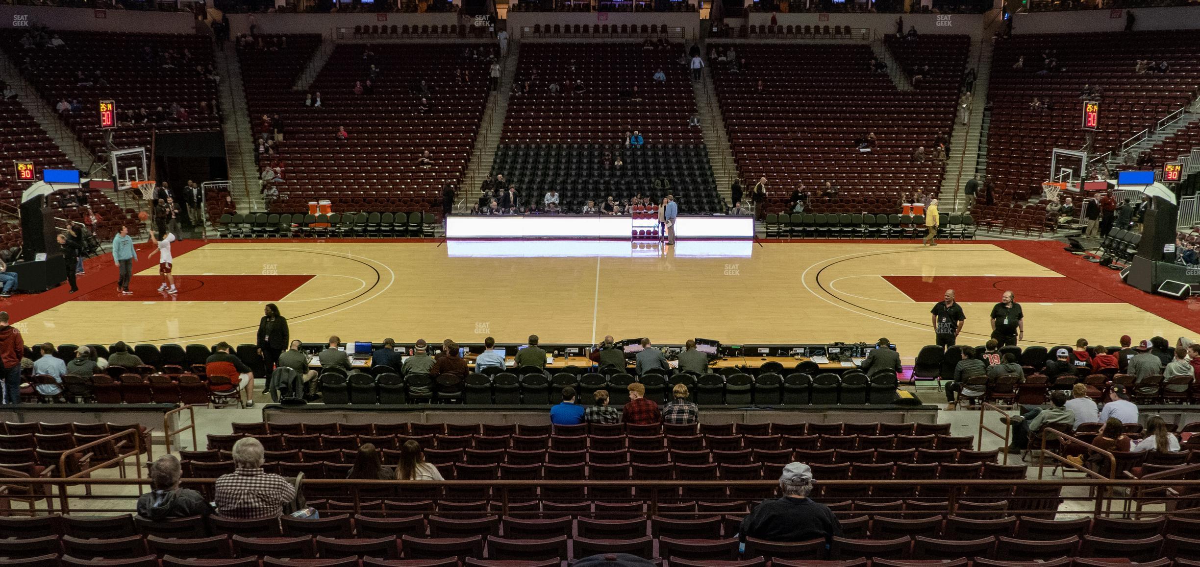 Seating view for Colonial Life Arena Section 114