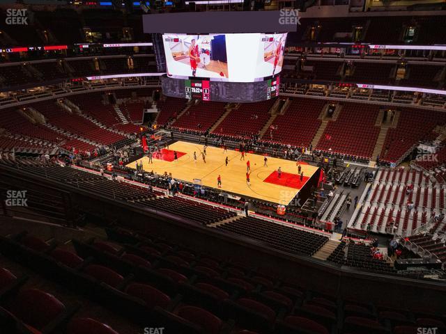 Seating view for United Center Section 332