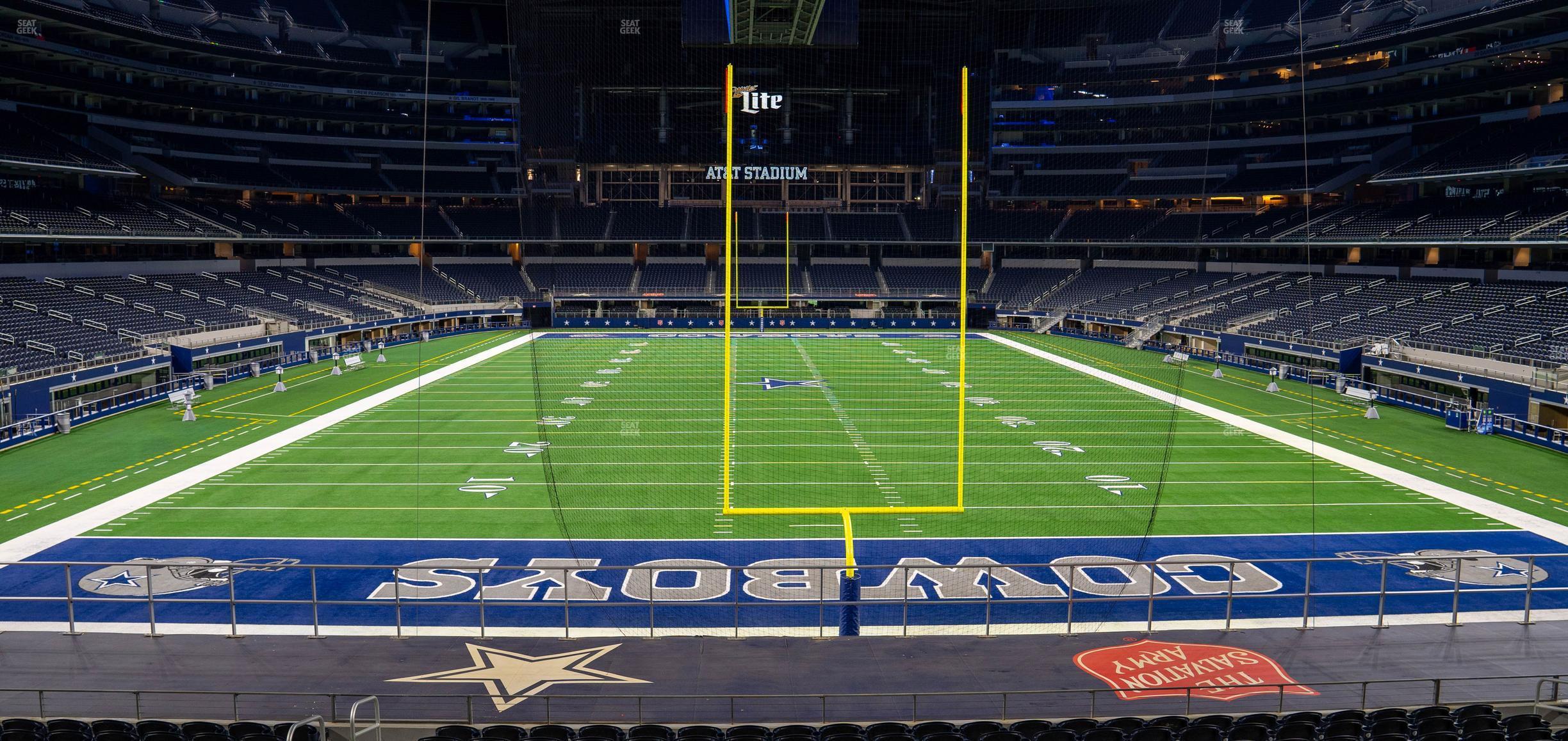 Seating view for AT&T Stadium Section Hall Of Fame Suite 219