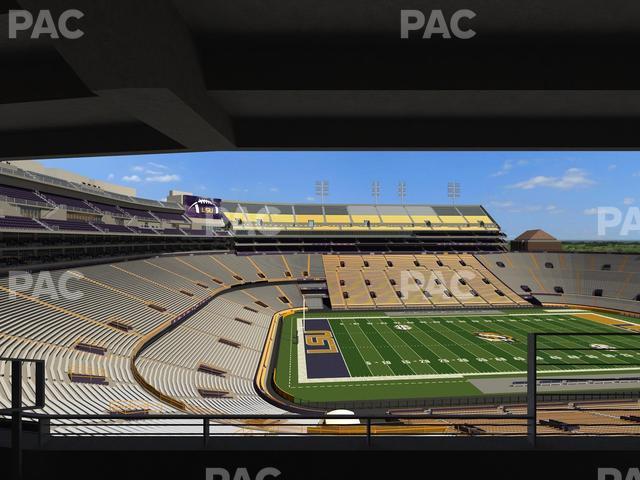 Seating view for Tiger Stadium Section Suite 226