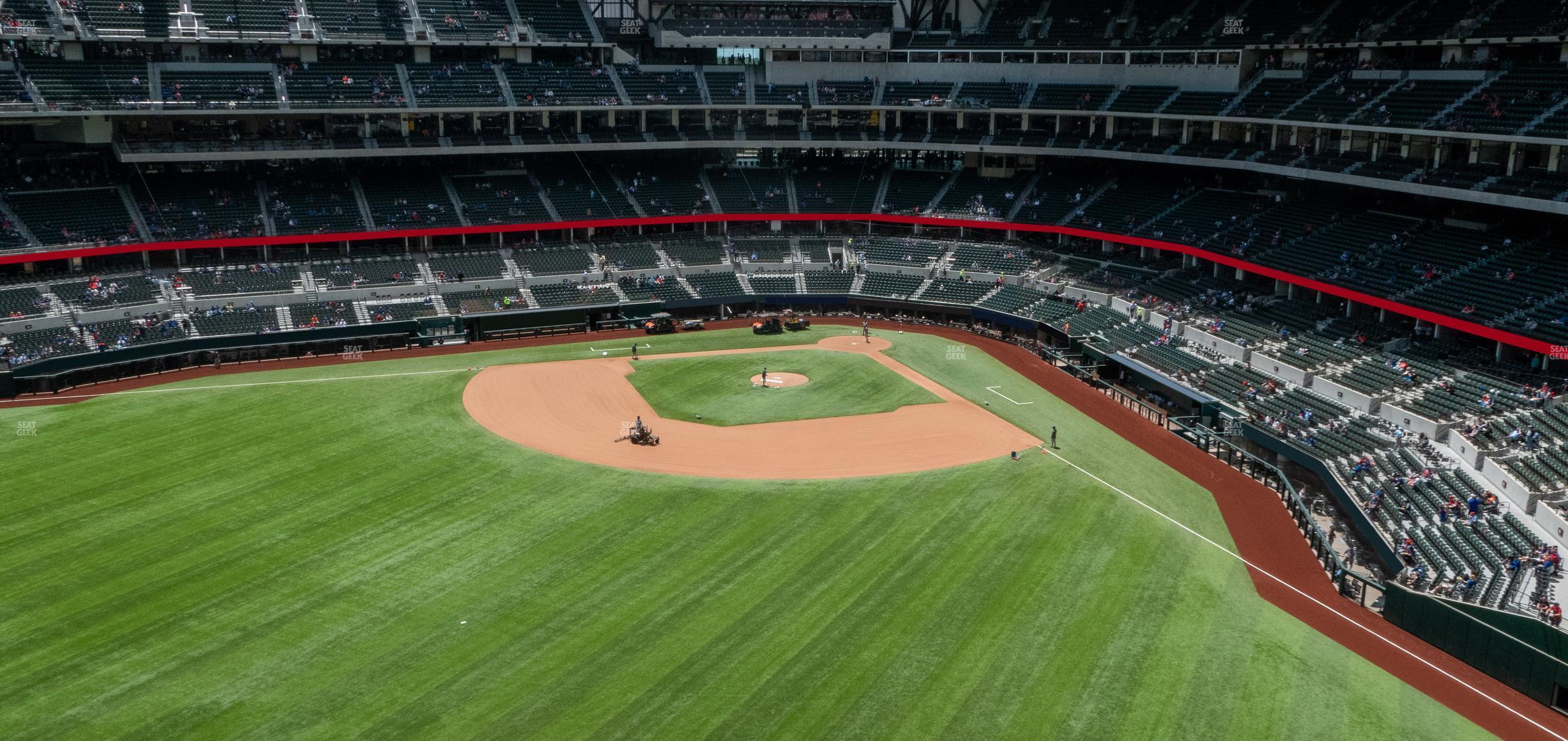 Seating view for Globe Life Field Section 242