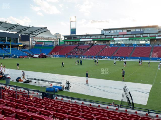 Seating view for Toyota Stadium Section 129