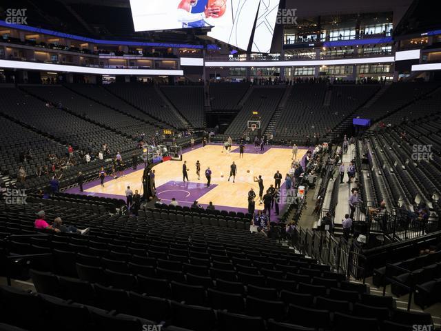 Seating view for Golden 1 Center Section 112