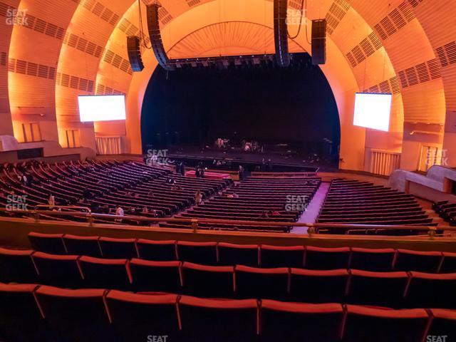 Seating view for Radio City Music Hall Section First Mezzanine 2