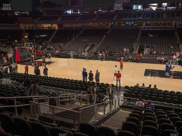 Seating view for State Farm Arena Section 107