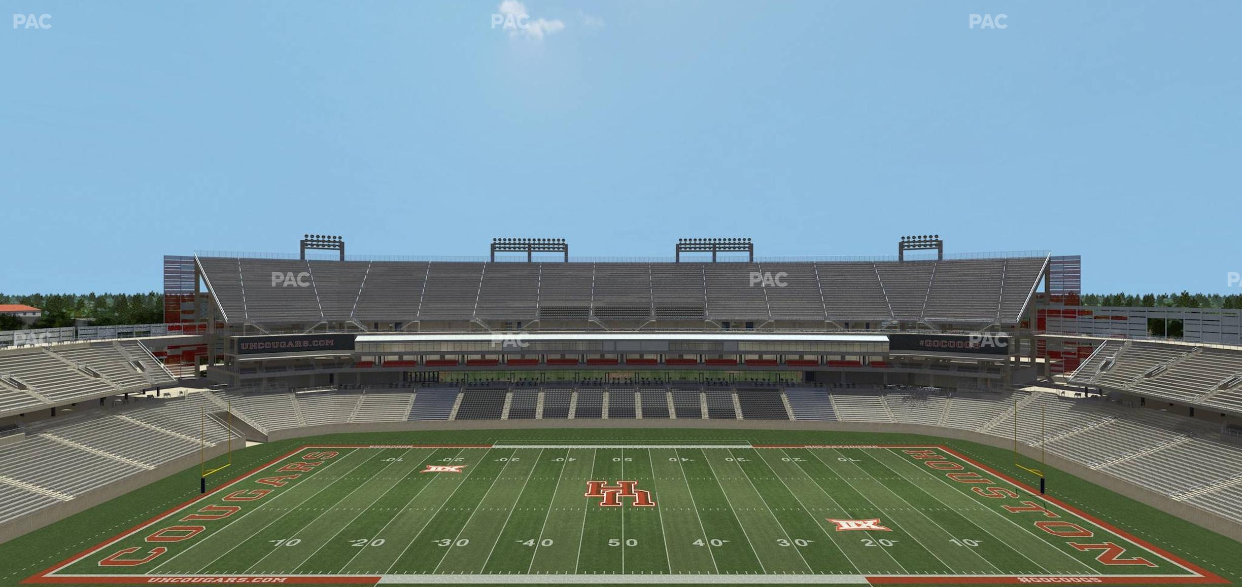 Seating view for TDECU Stadium Section 329