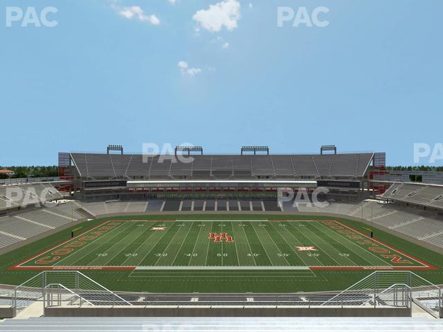 Seating view for TDECU Stadium Section 329