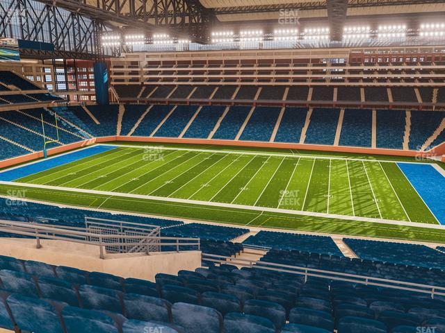 Seating view for Ford Field Section 333