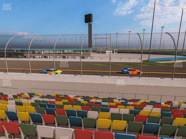 Seating view for Daytona International Speedway Section Front 168