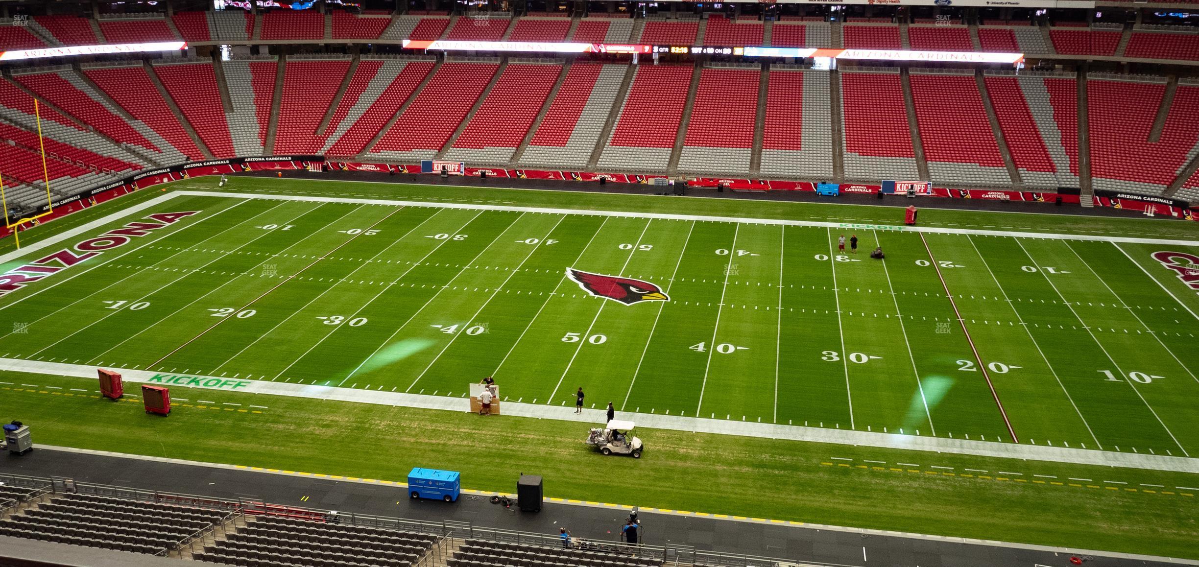 Seating view for State Farm Stadium Section Ring Of Honor 412